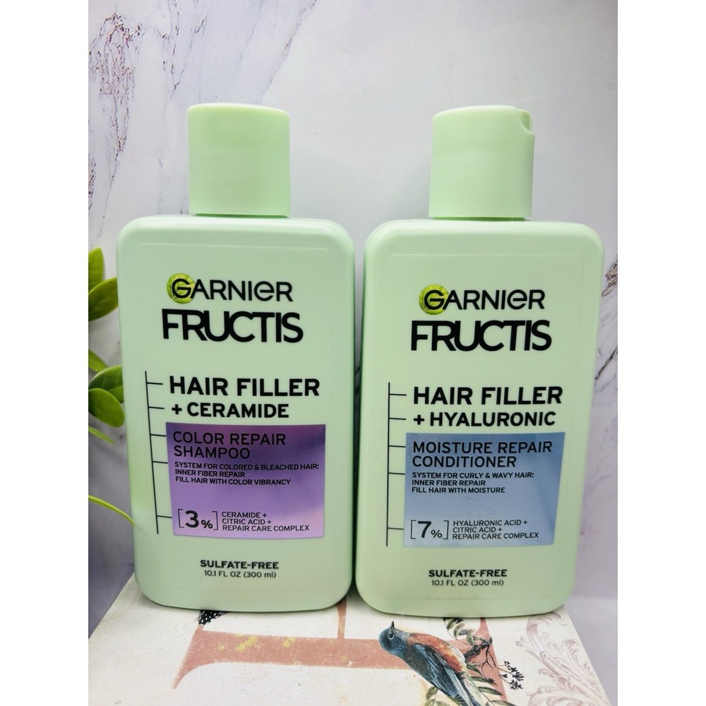 Garnier Fructis Hair Filler Color Repair Shampoo & Moisture Repair Conditioner